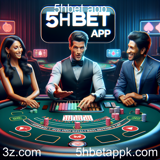 A Experiência de Jogo Ao Vivo no 5hbet App